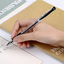 Caneta Rollerball com Tinta Gel, Material de Escritório, Cores da Tinta: Preta, Azul e Vermelha, Ponta Esferográfica 0,5mm, Ideal para Estudantes e Alunos.