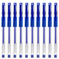 Caneta Rollerball com Tinta Gel, Material de Escritório, Cores da Tinta: Preta, Azul e Vermelha, Ponta Esferográfica 0,5mm, Ideal para Estudantes e Alunos.
