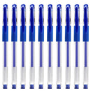 Caneta Rollerball com Tinta Gel, Material de Escritório, Cores da Tinta: Preta, Azul e Vermelha, Ponta Esferográfica 0,5mm, Ideal para Estudantes e Alunos.